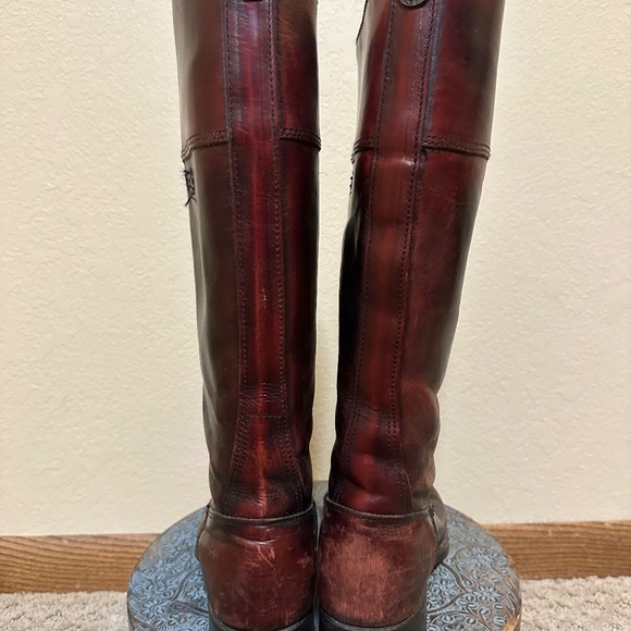 FRYE - Brown Leather Pull-On Boot | Size 7 - Picture 3 of 6